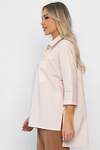LT Collection Рубашка 560107 Б14356-10М бежевый