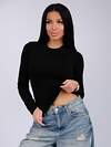 Malina Лонгслив 560409 1001 чёрный