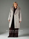 DIMMA Пальто 560774 2605 Серо-бежевый