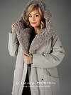 DIMMA Пальто 560774 2605 Серо-бежевый