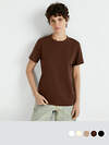 Omsa Футболка 561291 OmT_D1203 Футболка женская прямого кроя, CO+EL Beige (Бежевый)