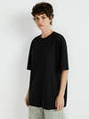 Omsa Футболка 561293 OmT_D1302 Футболка женская OVERSIZE, CO Nero (Черный)