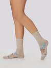 MARK FORMELLE Женские носки 561826 217A-2896 беж.мел /св.сер.мел /сер.мел/