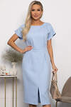 LT Collection Платье 561995 П14370-16М голубой