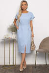 LT Collection Платье 561995 П14370-16М голубой