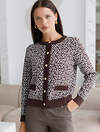 VILATTE Кардиган 562092 D31.150 кофейный