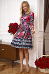 Open-style Платье 562731 7048 красный/синий/зеленый/белый