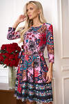 Open-style Платье 562731 7048 красный/синий/зеленый/белый