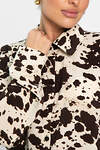 LT Collection Блуза 563079 Б14432-5М коричневый