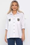 LT Collection Рубашка 563390 Б14483-10М белый