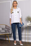 LT Collection Рубашка 563390 Б14483-10М белый