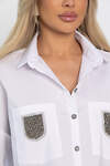 LT Collection Рубашка 563390 Б14483-10М белый
