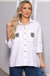 LT Collection Рубашка 563390 Б14483-10М белый
