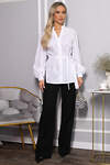 LT Collection Блуза 563394 Б14461-16М белый