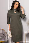 LT Collection Платье 563484 П14557-18М хаки