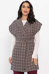 LT Collection Жилет 563486 Б14489-4М коричневый