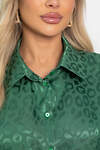 LT Collection Рубашка 563491 Б14504-7М зеленый