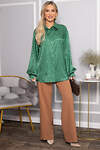 LT Collection Рубашка 563491 Б14504-7М зеленый