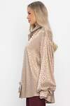 LT Collection Рубашка 563493 Б14503-7М бежевый