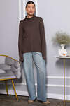 LT Collection Джемпер 563497 Б14446-4М коричневый