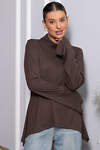 LT Collection Джемпер 563497 Б14446-4М коричневый