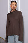 LT Collection Джемпер 563497 Б14446-4М коричневый