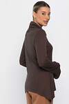 LT Collection Джемпер 563497 Б14446-4М коричневый