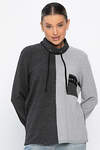 LT Collection Джемпер 563499 Б14378-50М серый