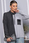 LT Collection Джемпер 563499 Б14378-50М серый