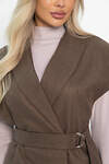 LT Collection Жилет 563747 Б14488-4М коричневый