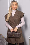 LT Collection Жилет 563747 Б14488-4М коричневый