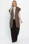 LT Collection Жилет 563747 Б14488-4М коричневый