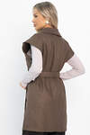 LT Collection Жилет 563747 Б14488-4М коричневый