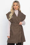 LT Collection Жилет 563747 Б14488-4М коричневый