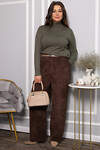 LT Collection Брюки 563750 Б14442-25М коричневый