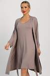 LT Collection Сорочка 564099 П14492-52М коричневый
