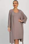 LT Collection Сорочка 564099 П14492-52М коричневый