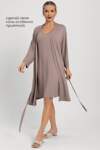 LT Collection Сорочка 564099 П14492-52М коричневый