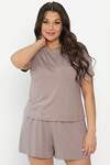 LT Collection Костюм 564103 К14496-52М коричневый