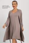 LT Collection Пеньюар 564105 П14486-52М коричневый