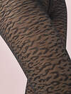 SiSi Колготки 564299 LEOPARDO 40 Nero (Черный)