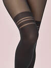 SiSi Колготки 564300 SEGRETO 70 (имитация чулок) Nero (Черный)