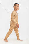 CROCKID Пижама 565344 К 1587/24 коричневый