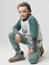 CROCKID Брюки 565672 КР 400633-1 зеленый