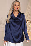 LT Collection Блуза 565766 Б14381-34М синий