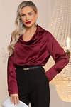 LT Collection Блуза 565768 Б14382-34М бордовый