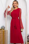 LT Collection Платье 565782 П14455-39М красный