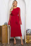 LT Collection Платье 565782 П14455-39М красный