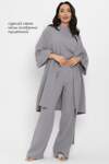 LT Collection Халат 565805 П14577-52М серый