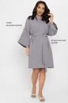 LT Collection Халат 565805 П14577-52М серый